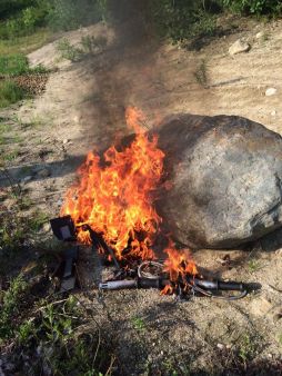 Burning