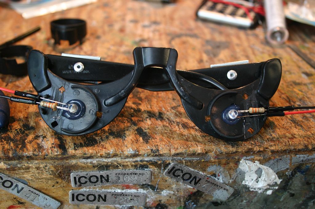 LEDs Glued In