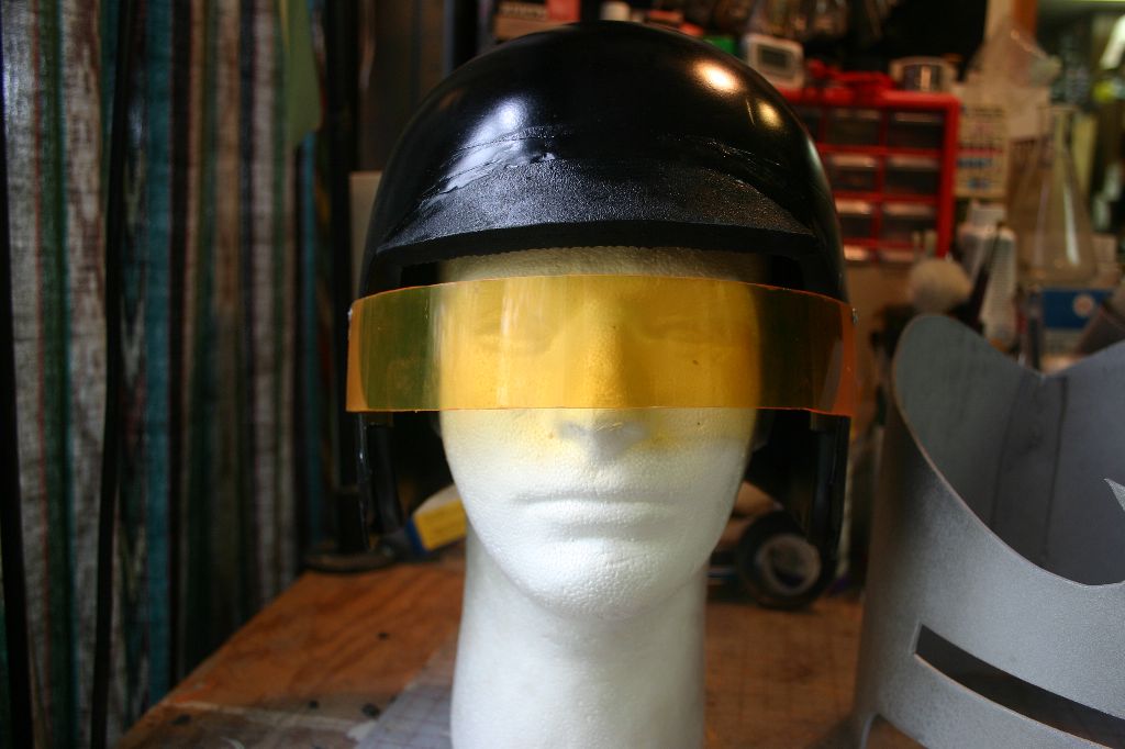 Painted Helmet Front