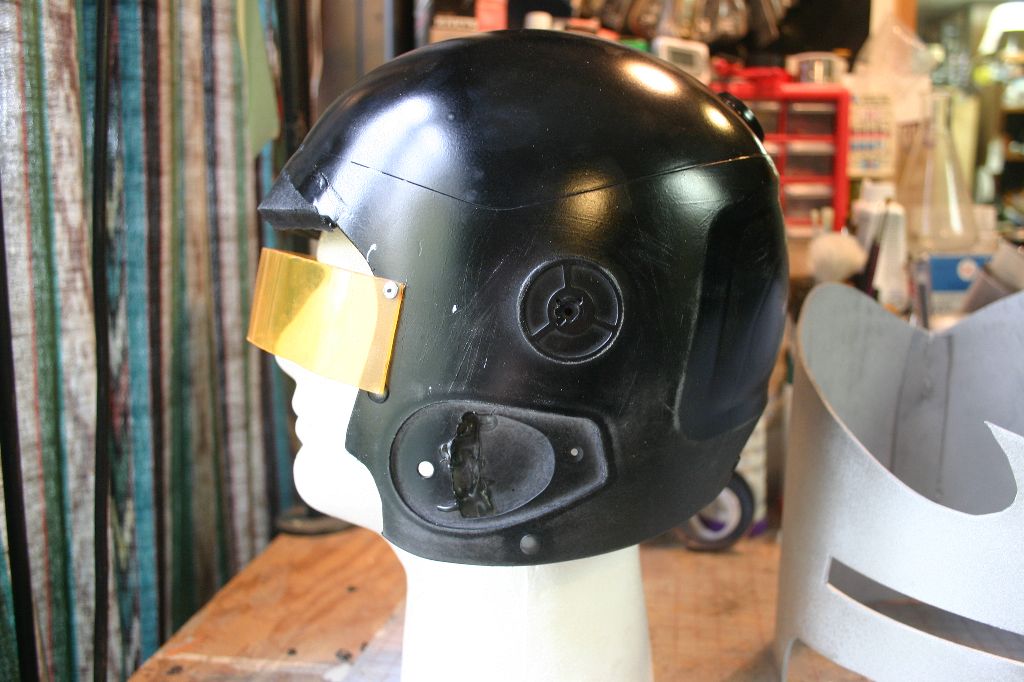 Painted Helmet Side
