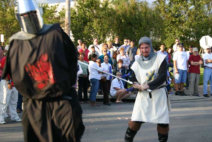 Facing the Black Knight