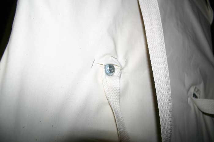 Page Pack Frame Strap Mounting