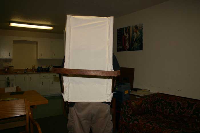 Wearing Pack Back