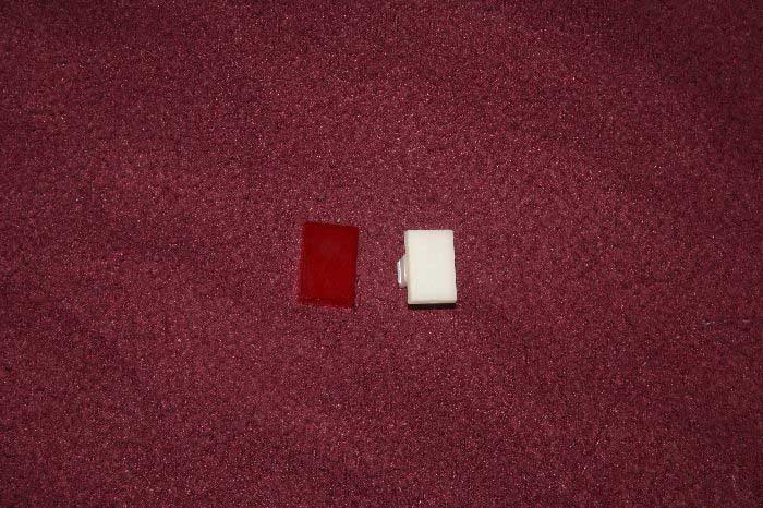 Button Cap Disassembled