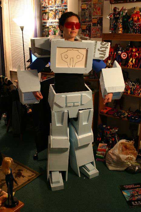 Unpainted Costume Test 1