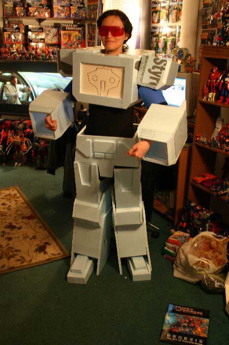 Unpainted Costume Test 2