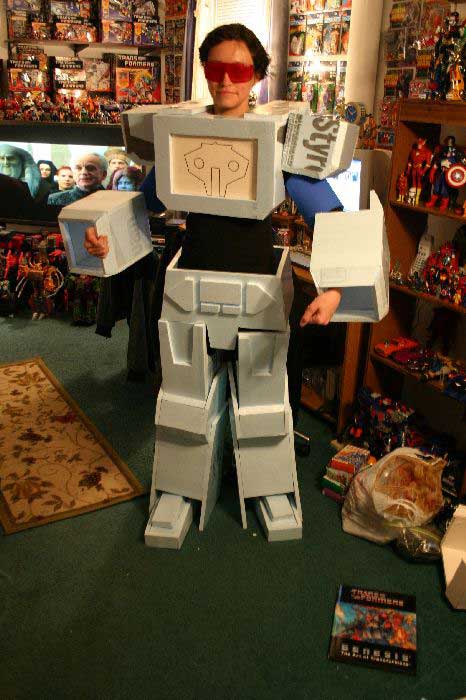 Unpainted Costume Test 3