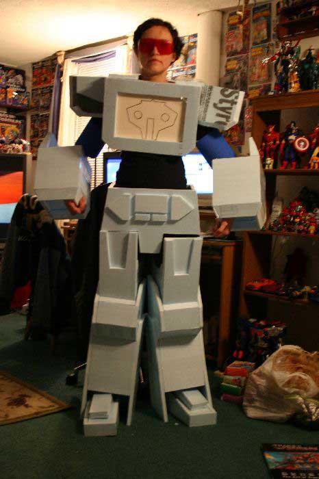 Unpainted Costume Test 4