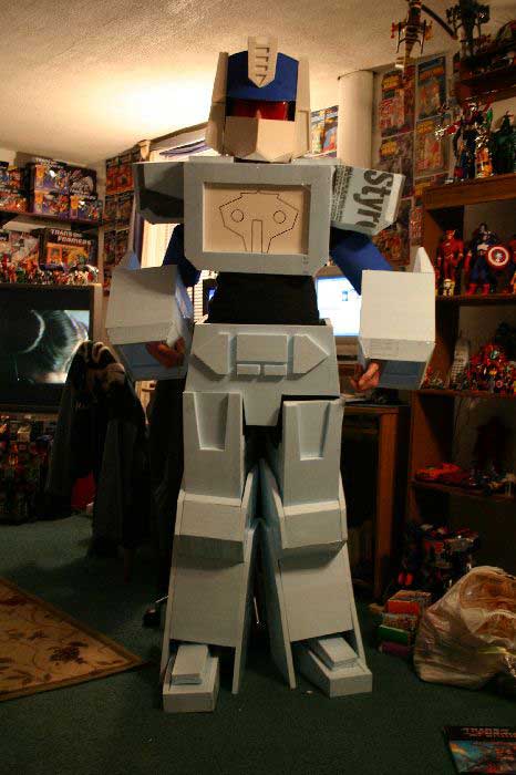 Unpainted Costume Test 6