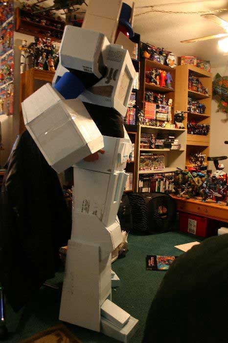 Unpainted Costume Test 8
