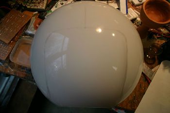 Globe Marked For Cutting