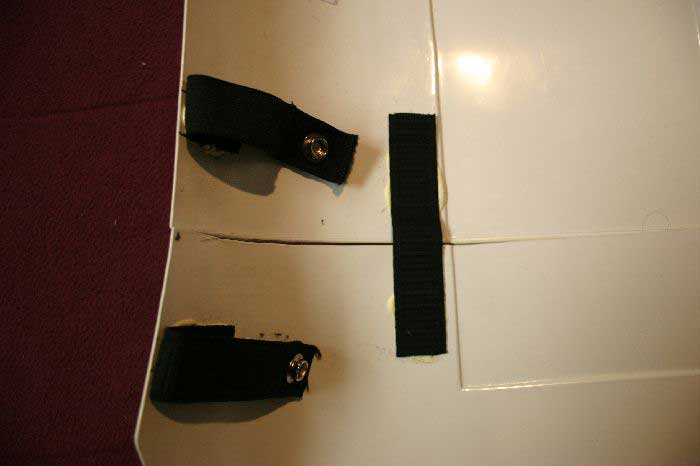 Rear Strapping Closeup