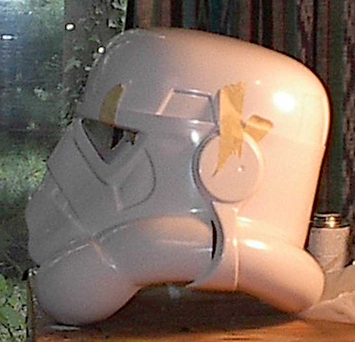 Helmet Parts Left Side