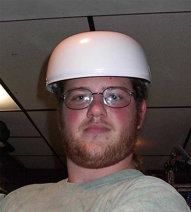 Helmet Liner Fitting Front