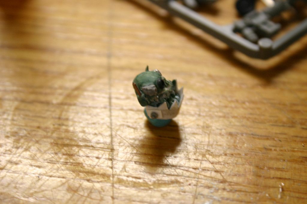 Sculpted Head Right