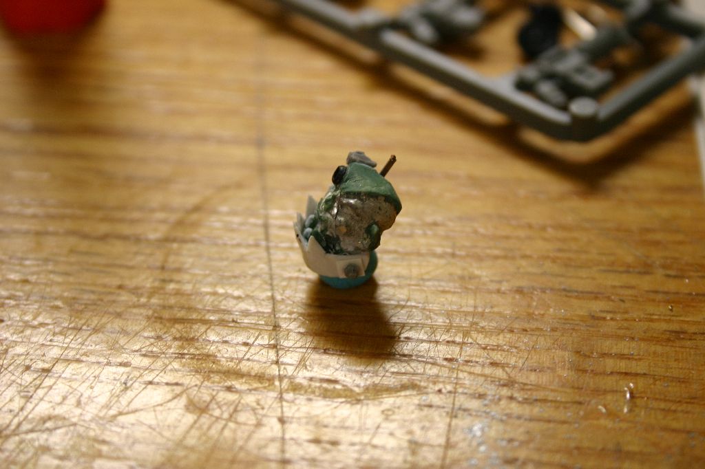 Sculpted Head Left