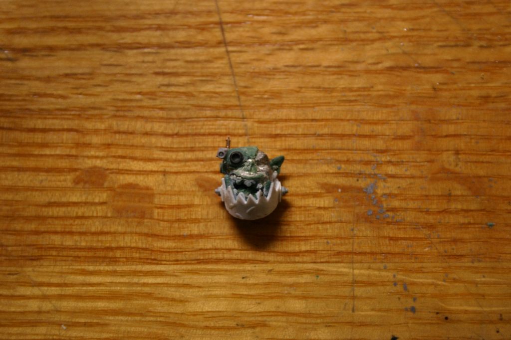 Sculpted Head Front
