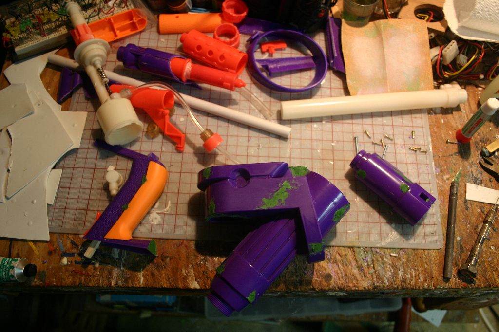 Puttied Parts
