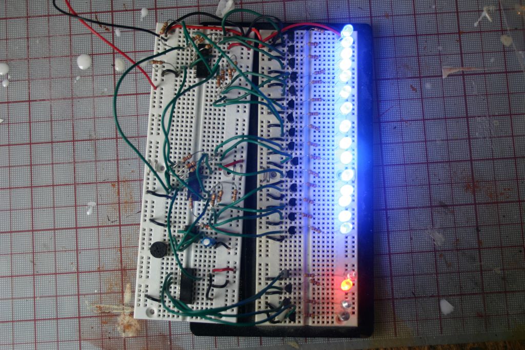 Breadboarded Circuit